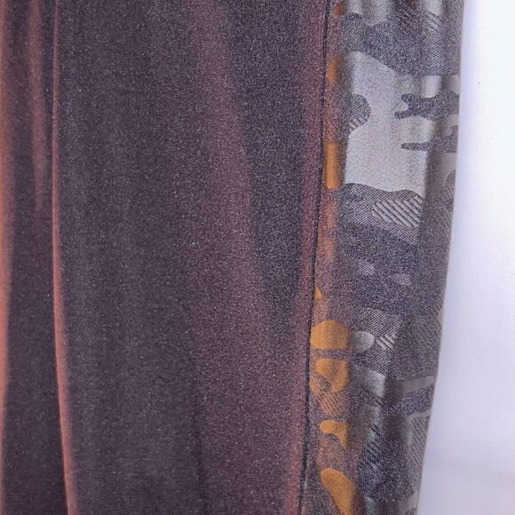 CM Fashion Side Pocket Full-length Leggings- Black Camo/ Size Small - Picture 2 of 5
